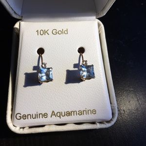 Aquamarine Earrings